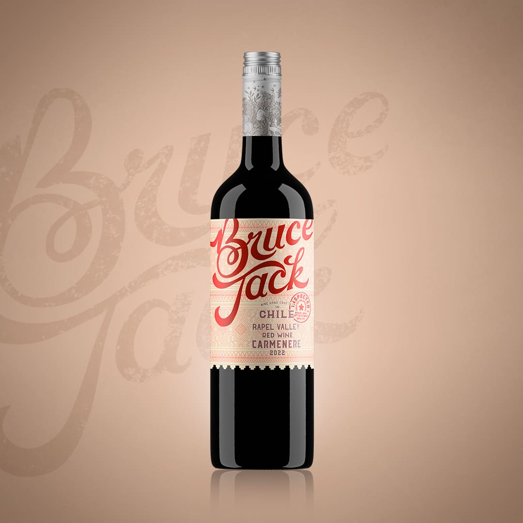 50% OFF, Saldo de Exportación, Carmenere, Reserva, Bruce Jack