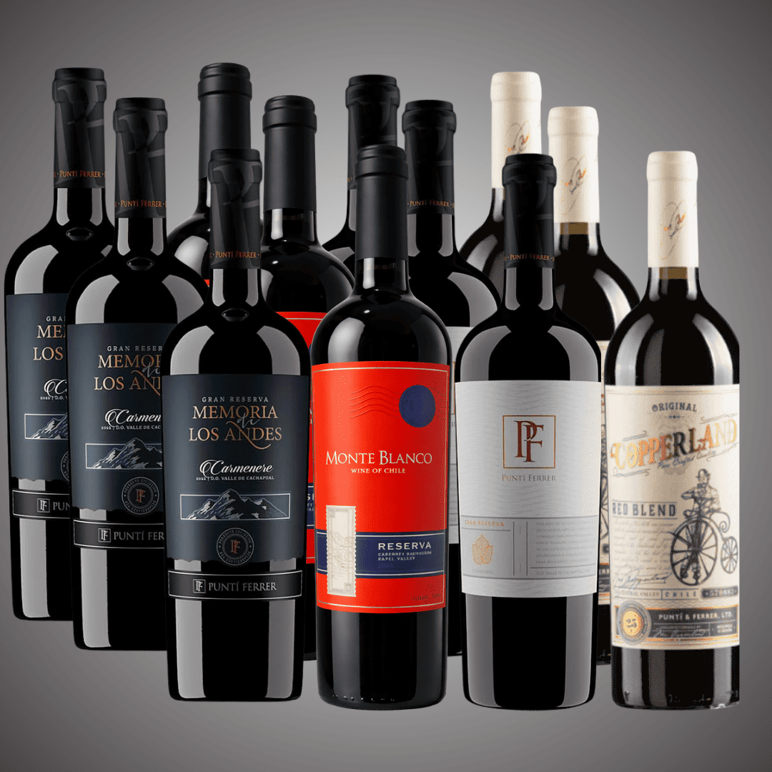 Pack 12 vinos,Reserva, y Gran Reserva de selección