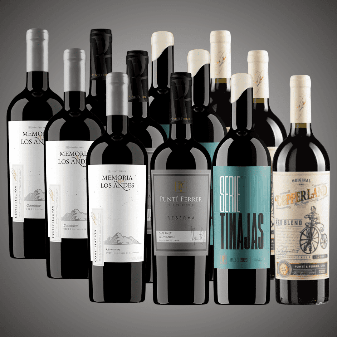 50% OFF, Pack 12 vinos Reserva y Premium