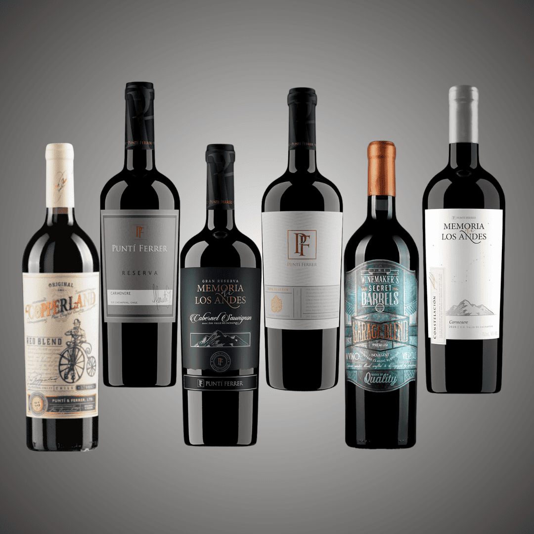50% OFF, Pack 6 vinos, selección de la viña