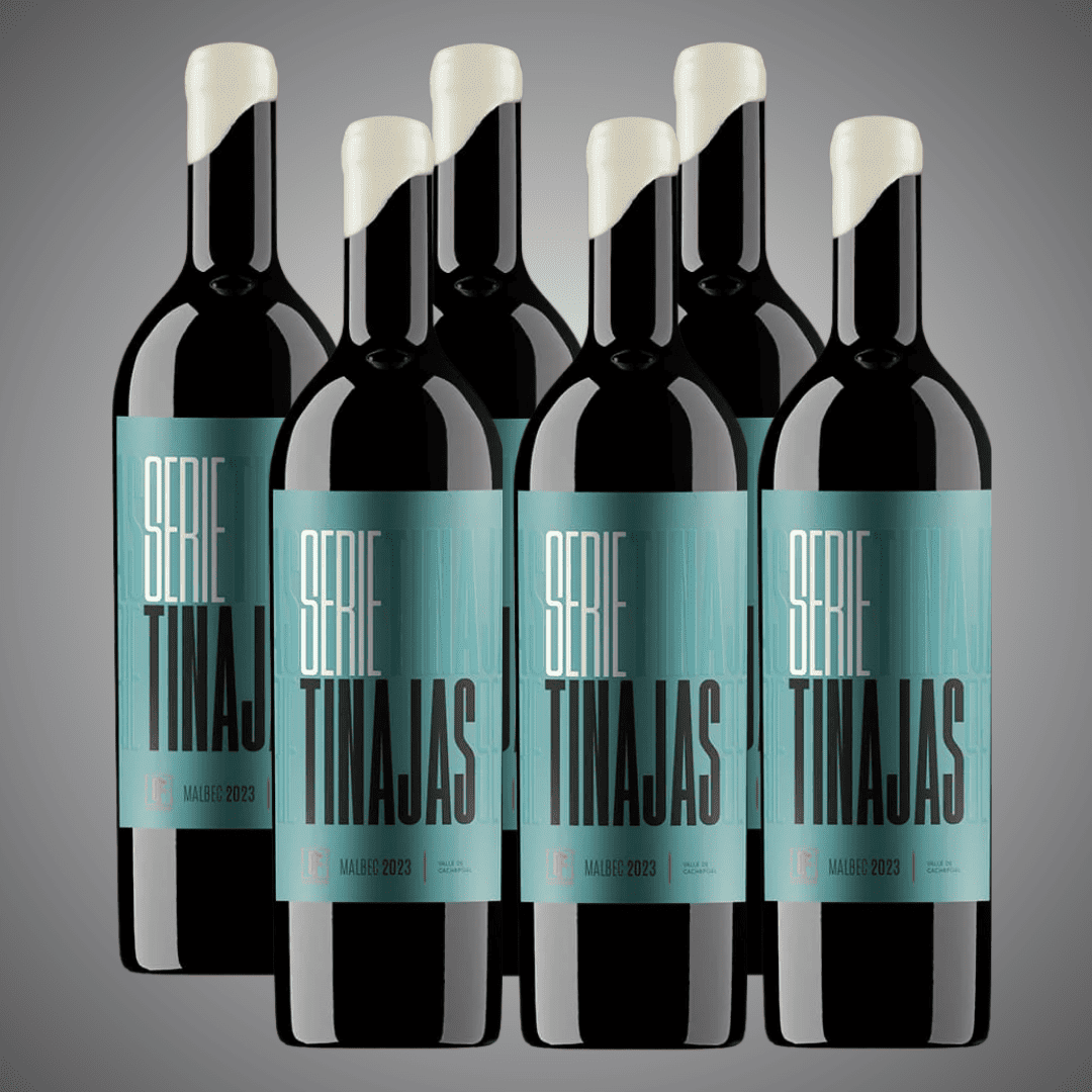 45%OFF, Caja 6 vinos, Tinaja Malbec