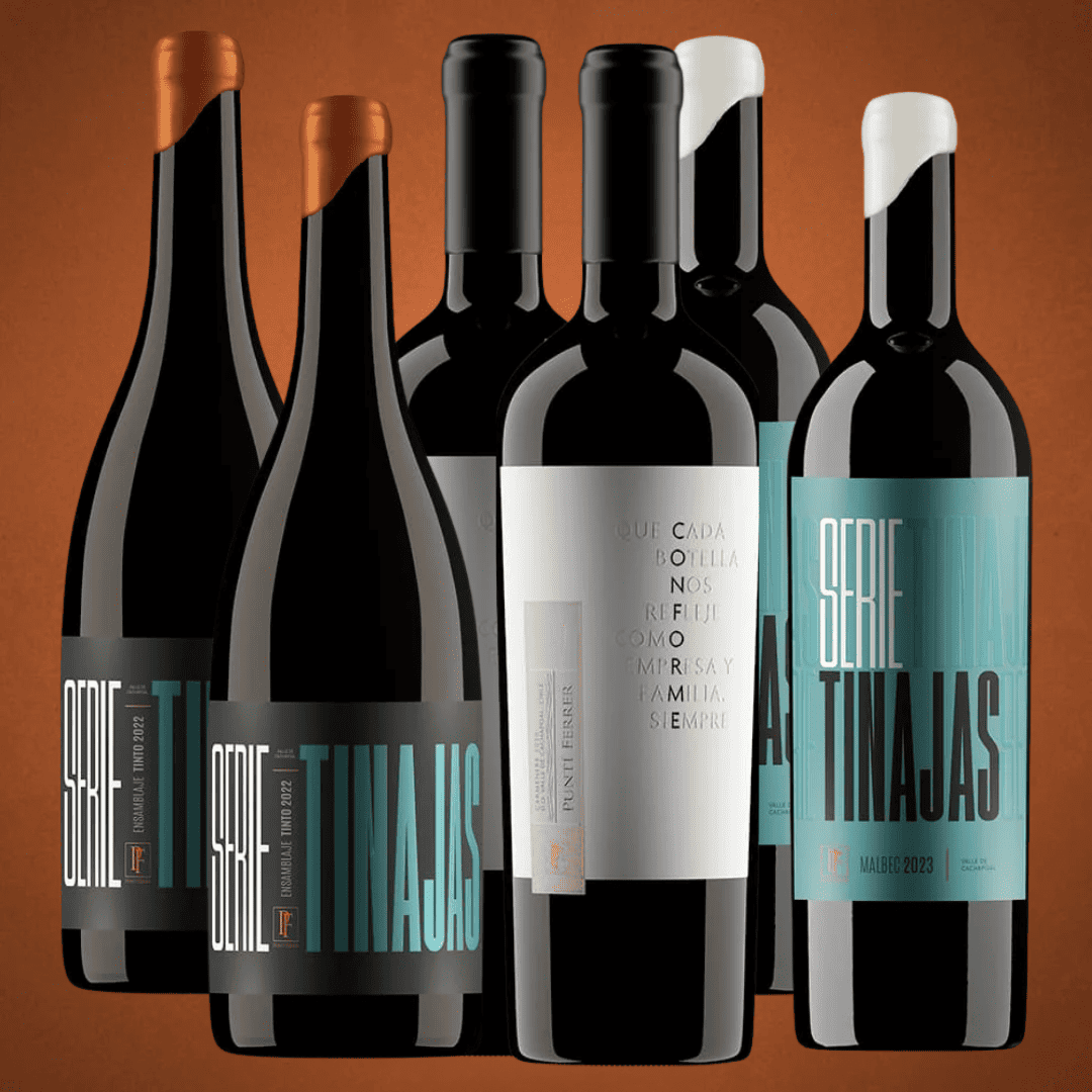 Pack 6 vinos, lo mejor para papá