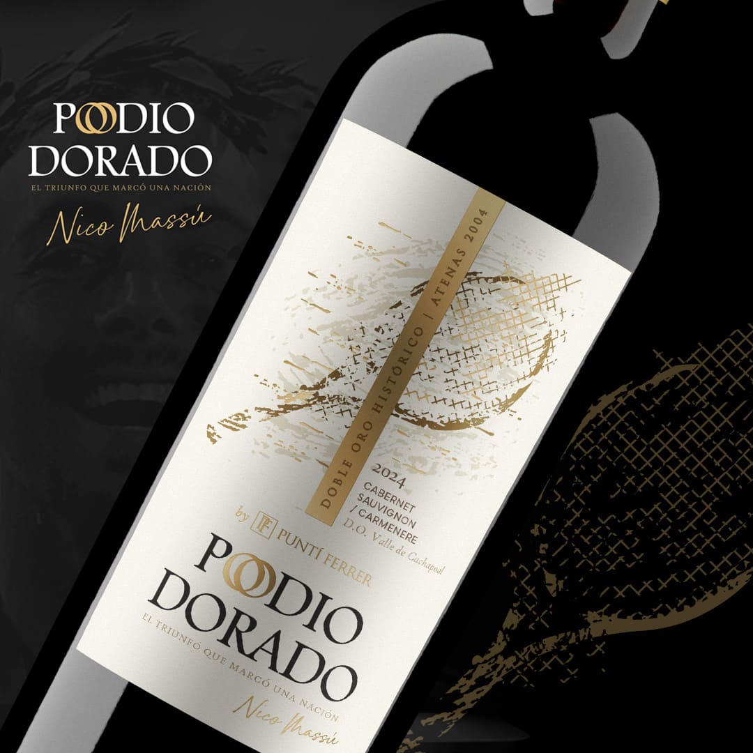 Red Blend, Podio Dorado vino Nicolas Massú