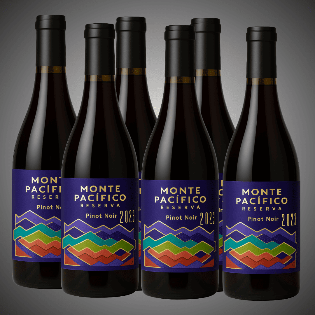 60%OFF, Pack 6 vinos, Saldo de exportación Pinot Noir Monte Pacifico